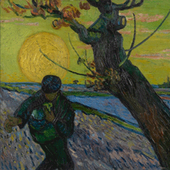 reproductie De zaaier van Vincent van Gogh